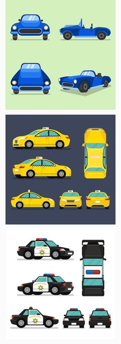 多视图视角下的多元汽车世界